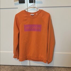 Peloton Orange Sweatshirt
